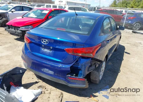 2019 Hyundai Accent Se from USA, damaged, VIN 3KPC24A37KE055398